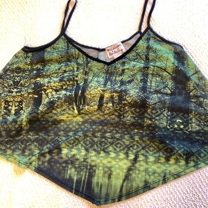 Forest-print Cami 🌲